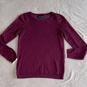 Burgundy Crewneck Sweater - Absolutely Creative Worldwide - Women’s XS